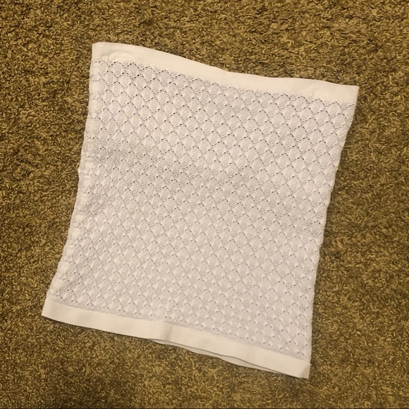 free people | purple ‘honey’ textured tube top - Picture 5 of 6